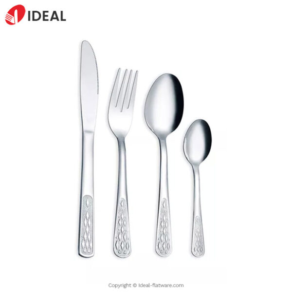 Stainless steel flatware