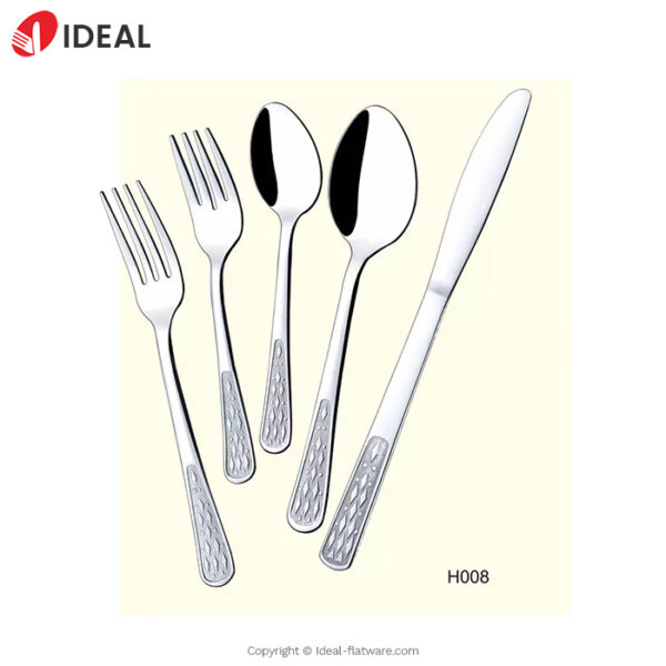 Stainless steel flatware