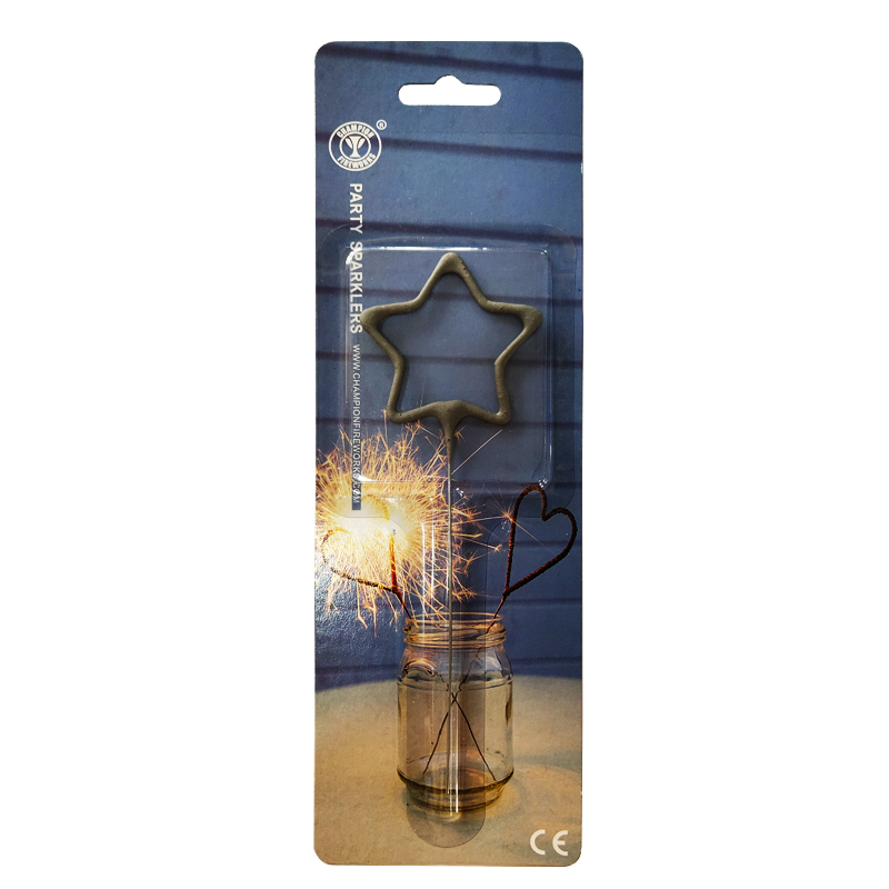 Sparkler per feste a forma di stella
