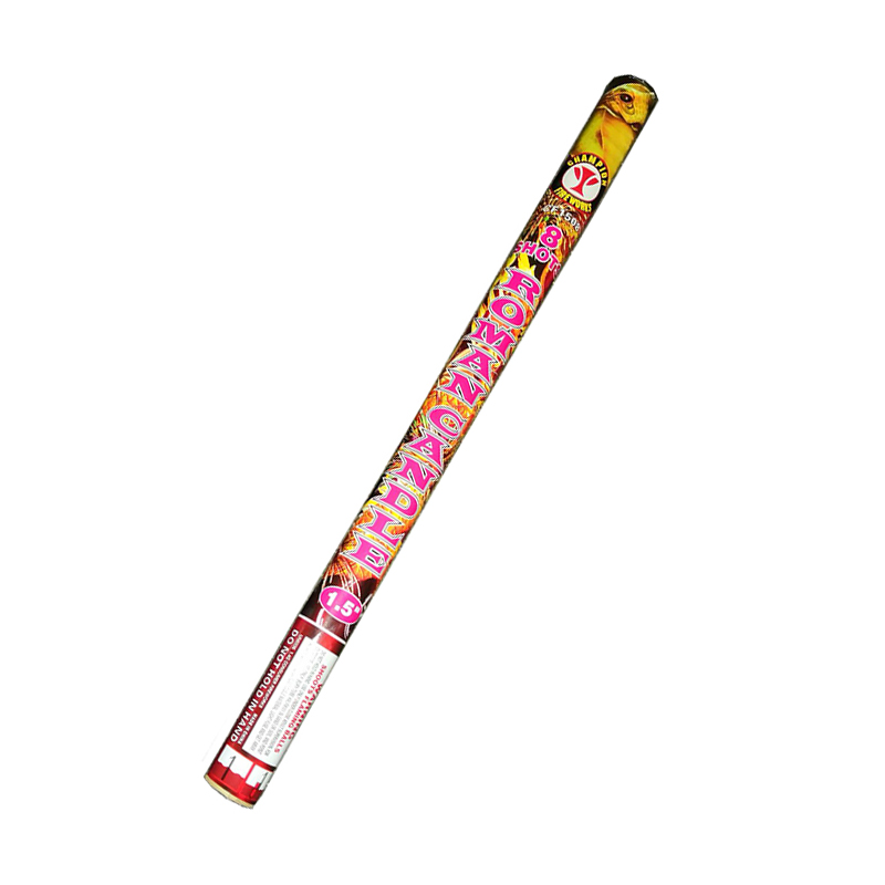 Vela romana de 1.5 pulgadas y 8 tiros