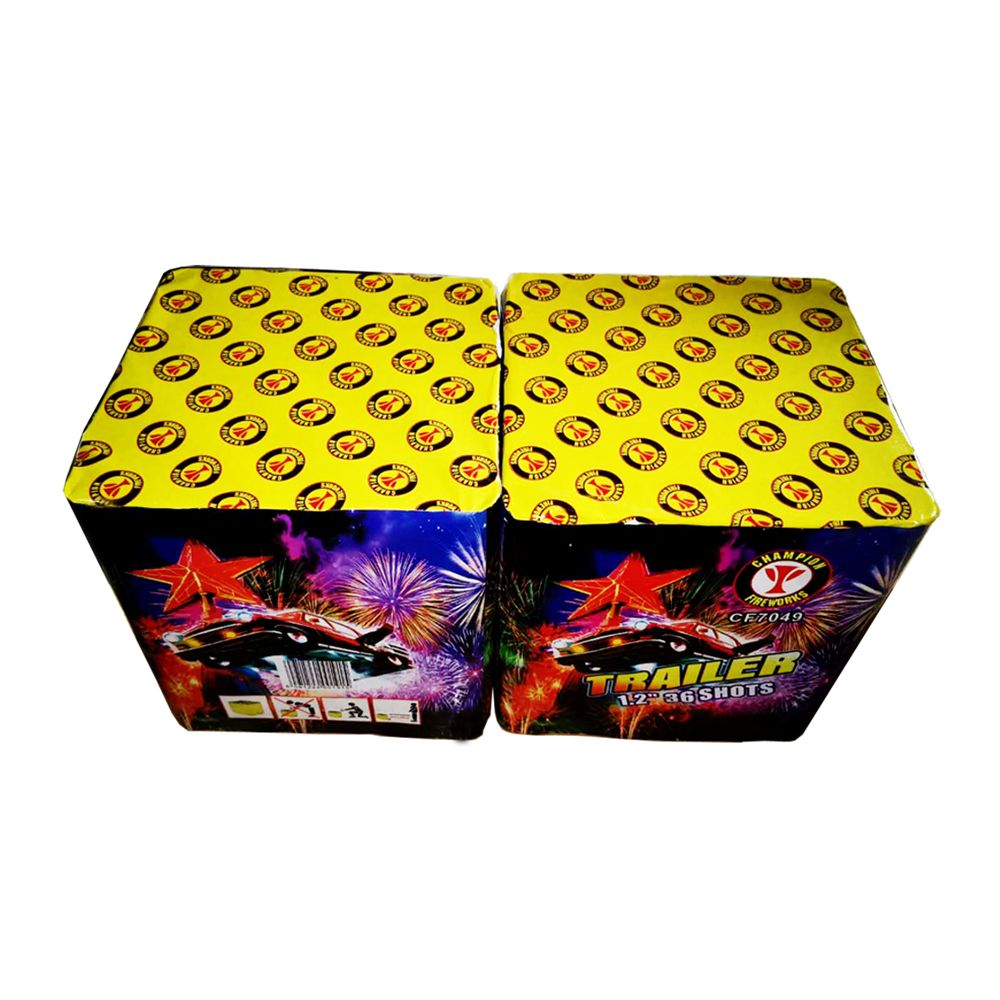 Trailer 36 Shots Cake Fuegos Artificiales