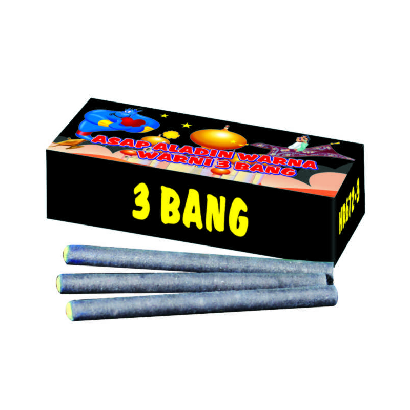 Combina los fuegos artificiales de Cracker con humo de color