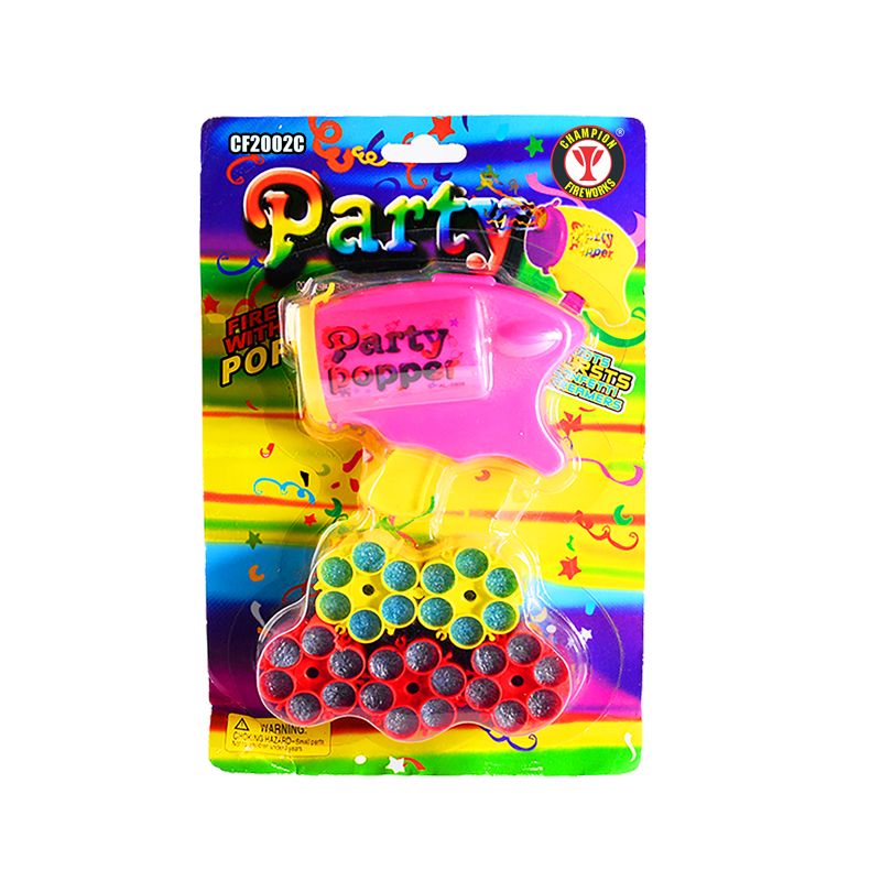 Tirador de confeti Party Popper de 30 ráfagas