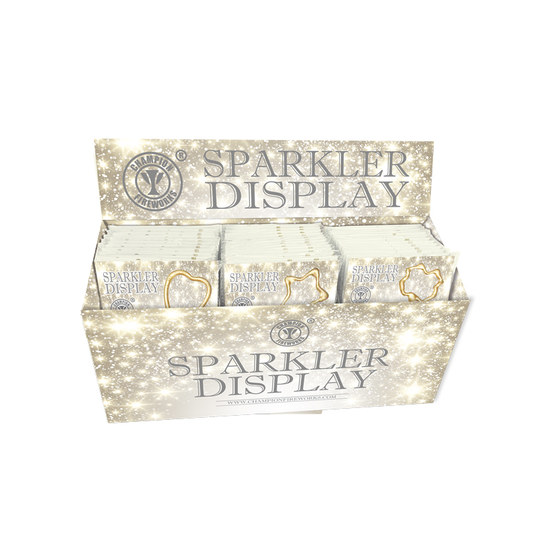 36 Karten Mini Wunderkerzen Display Box