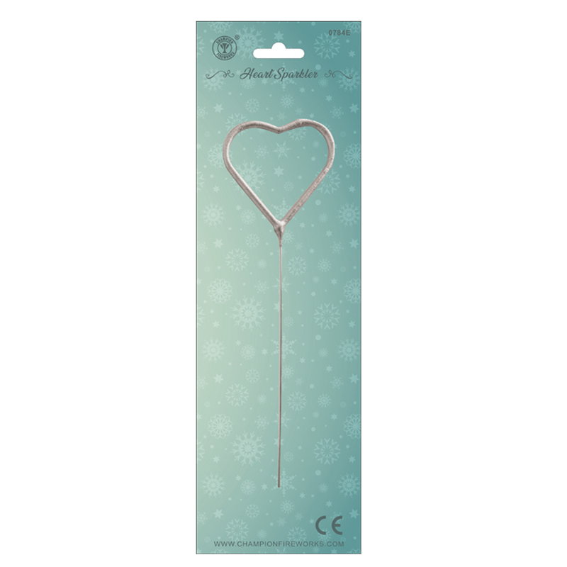 Cuore Wedding Sparklers fuochi d'artificio