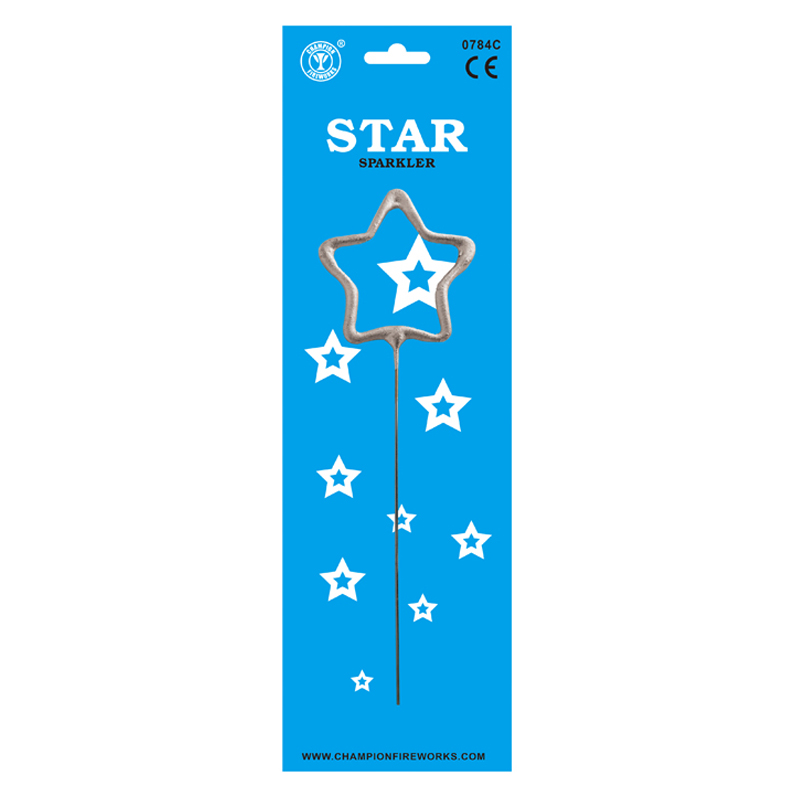 Fuochi d'artificio Sparkler Silver Star