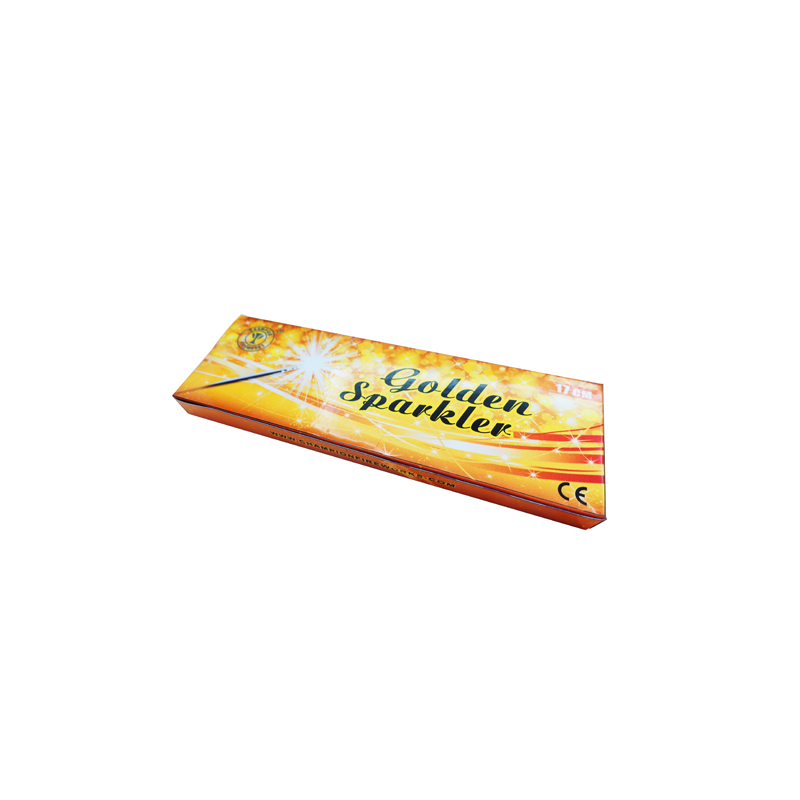 Fuochi d'artificio Golden Sparkler da 17 cm