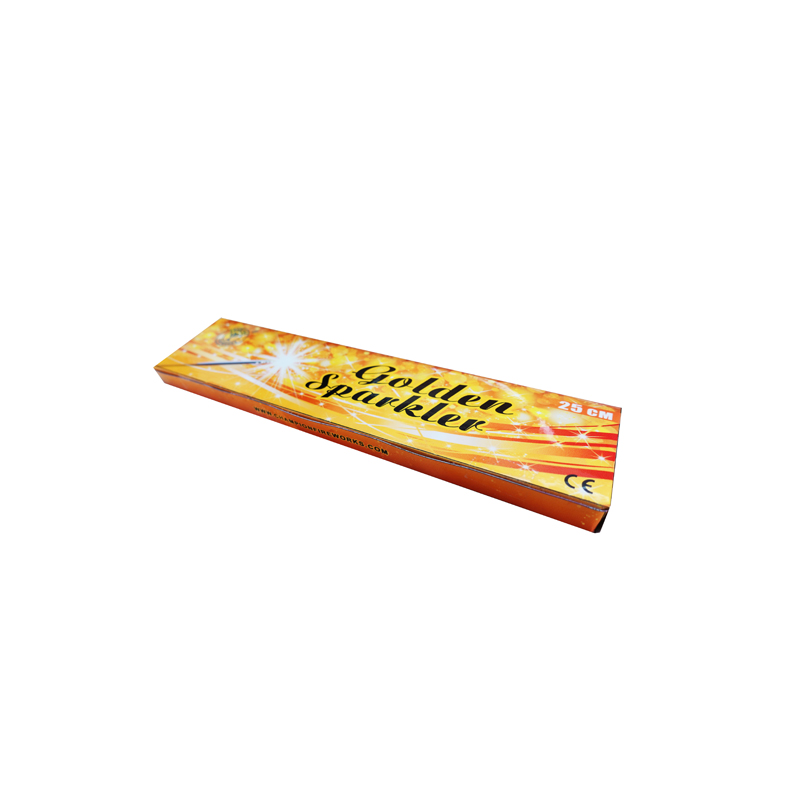 Fuochi d'artificio Golden Sparkler da 25 cm