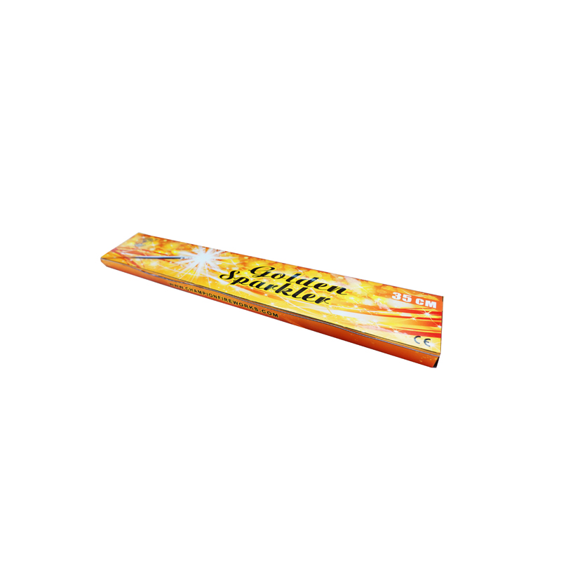 Fuochi d'artificio Golden Sparkler da 35 cm