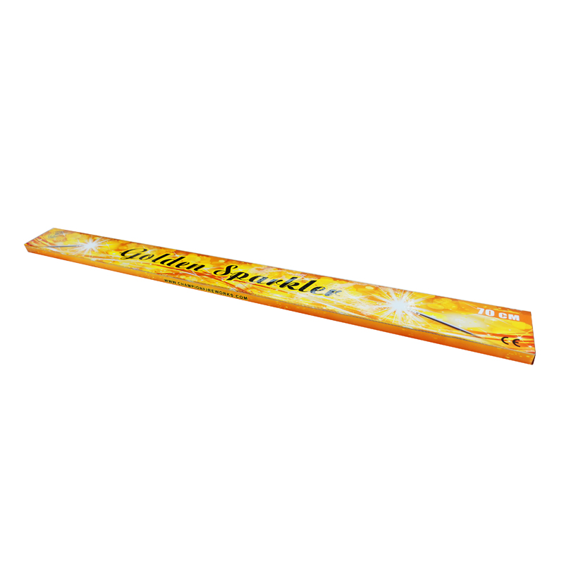 Fuochi d'artificio Golden Sparkler da 70 cm