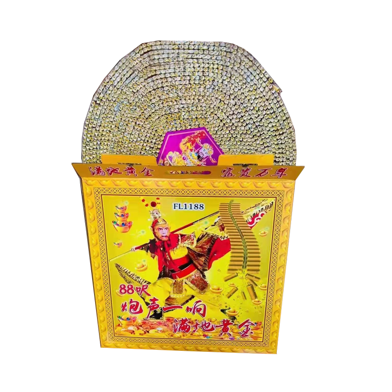 88 Fuß goldene Cracker