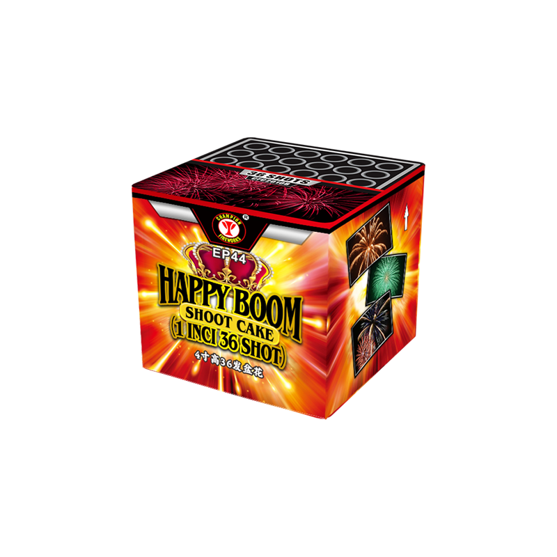 Happy Boom Shoot Cake（1 Inci 36 Shot）